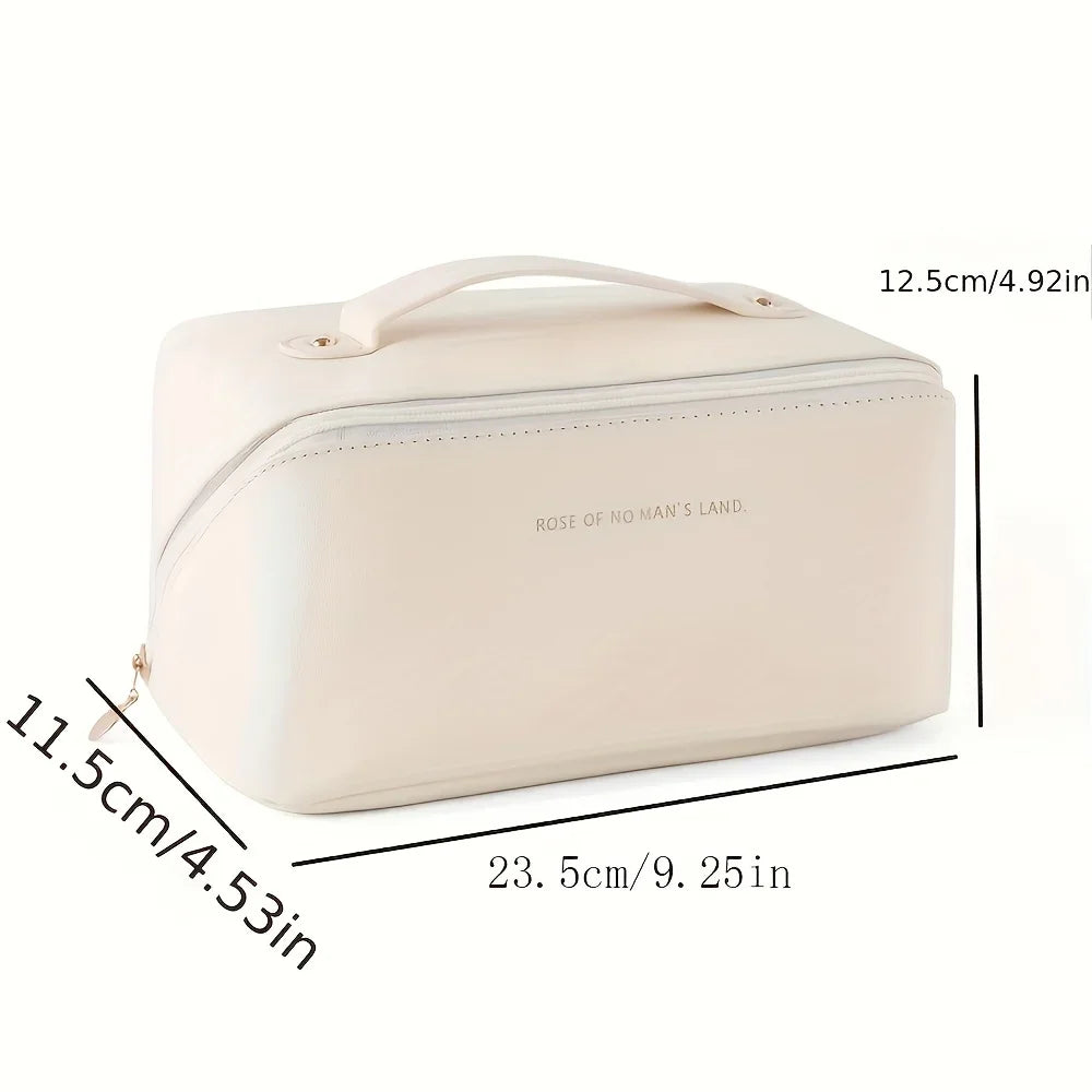 Women's Travel Makeup Bag - Cosmetic Organizer & Toiletry Kit