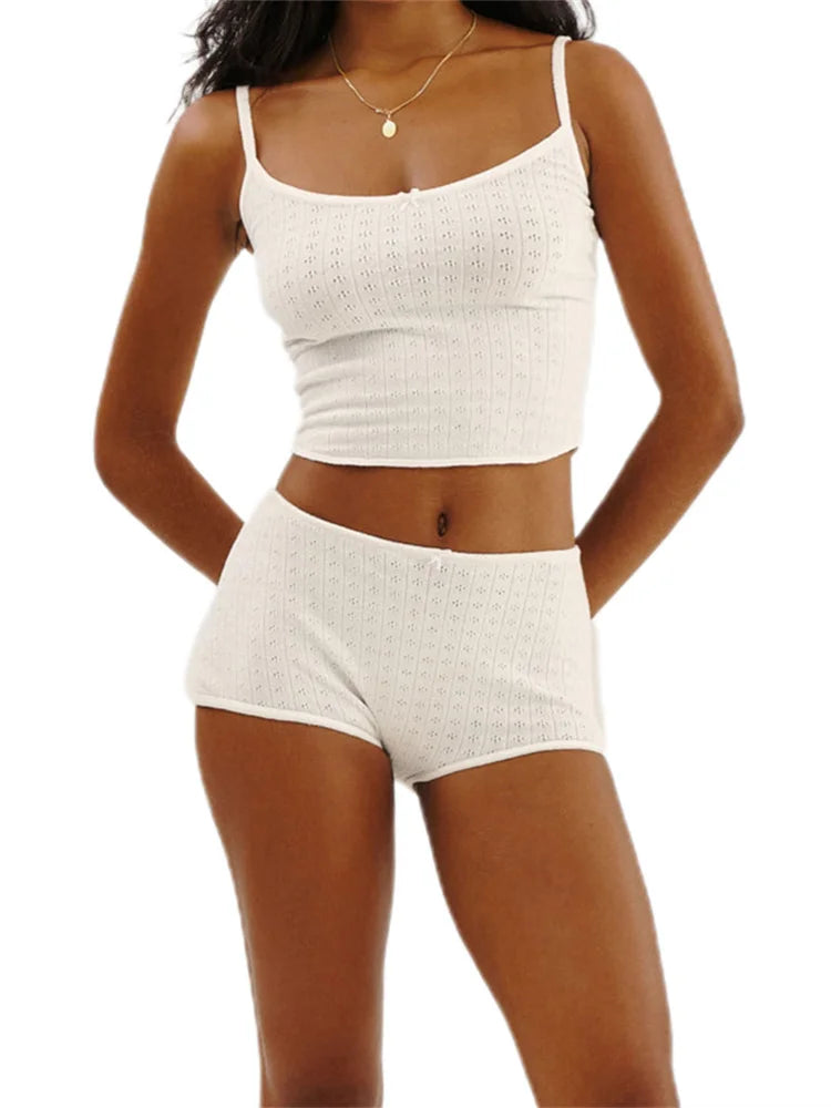 Cami & Shorts Set - Women's Loungewear