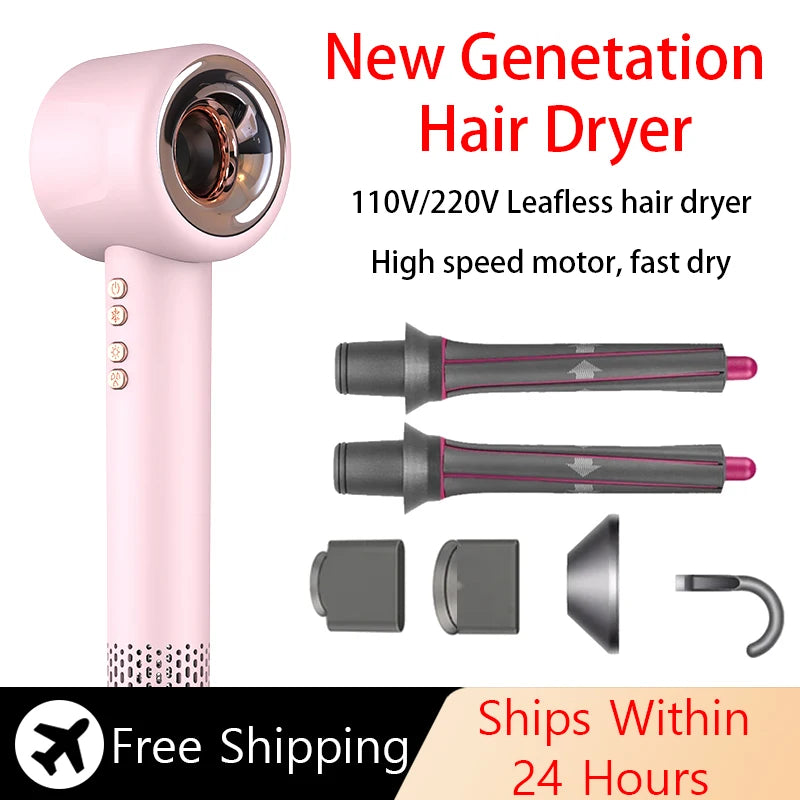 Negative Ionic Leafless Hair Dryer (Gift for Mother/Girlfriend)d