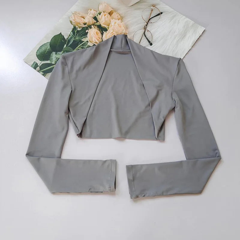 Sports Cardigan Yoga Coat Outdoor Shirts Gym Workout Running Women