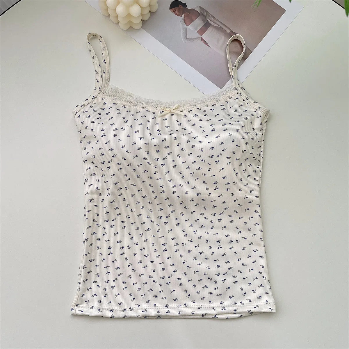 Summer Crop Top - Bow Backless Cami, Y2k Streetwear