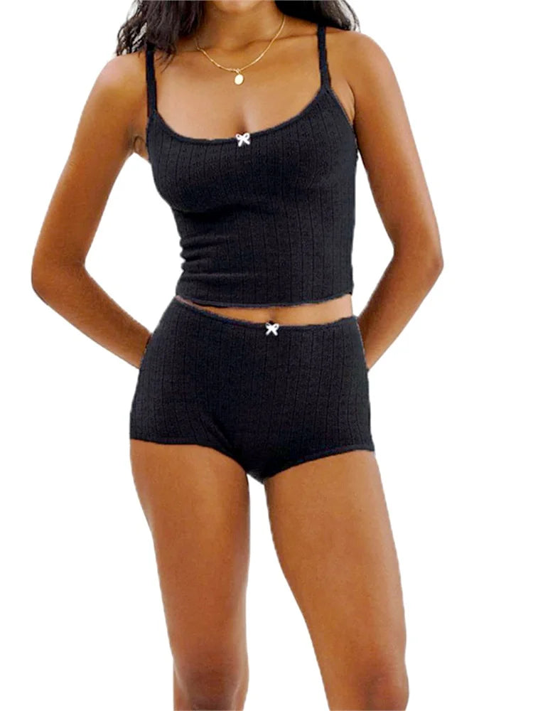 Cami & Shorts Set - Women's Loungewear