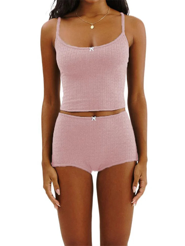 Cami & Shorts Set - Women's Loungewear