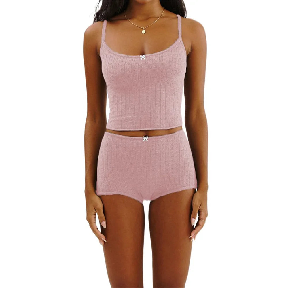 Cami & Shorts Set - Women's Loungewear