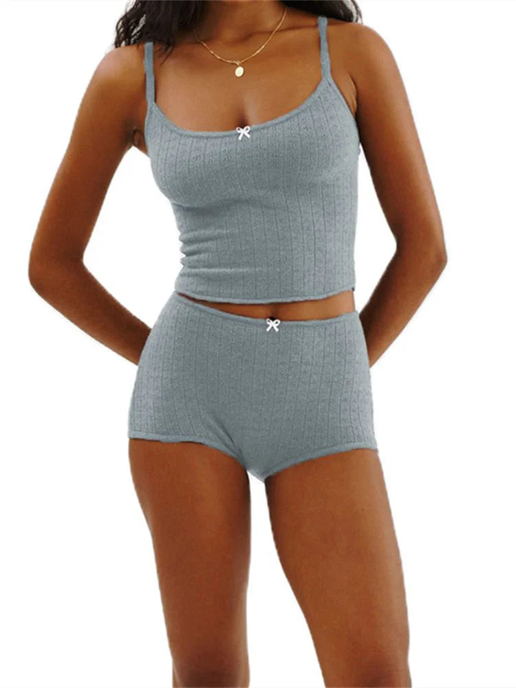 Cami & Shorts Set - Women's Loungewear
