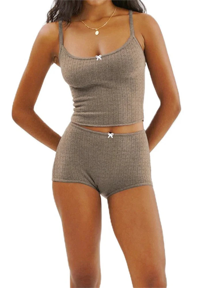 Cami & Shorts Set - Women's Loungewear