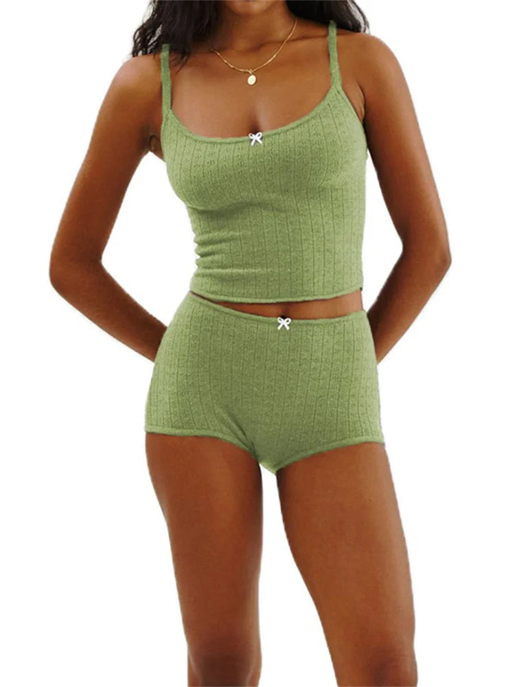 Cami & Shorts Set - Women's Loungewear