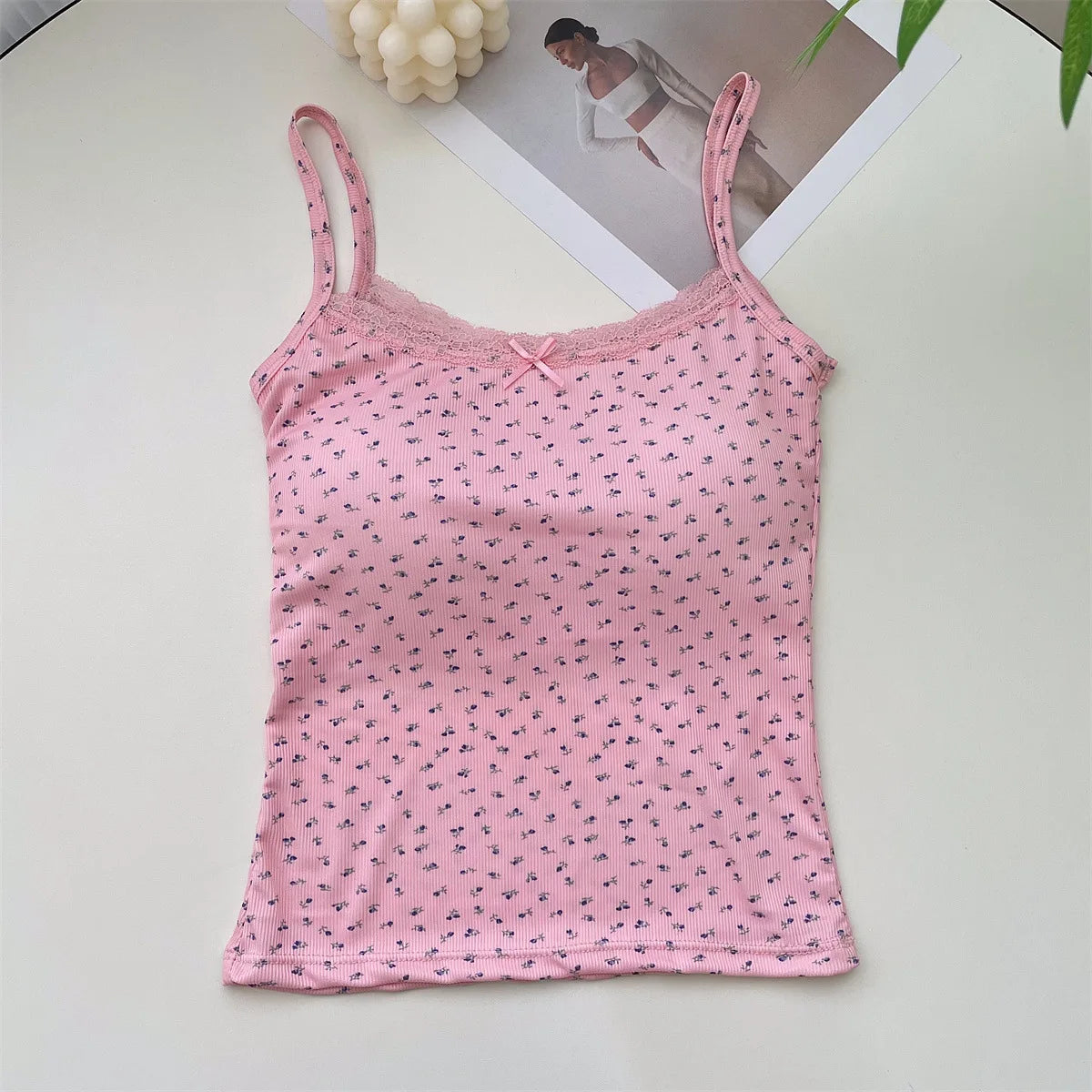 Summer Crop Top - Bow Backless Cami, Y2k Streetwear