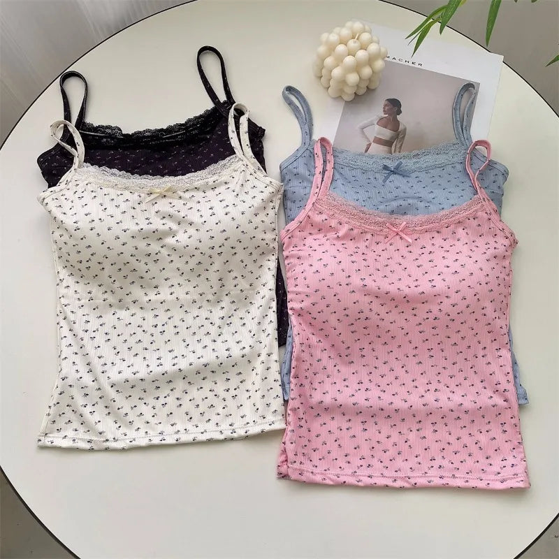 Summer Crop Top - Bow Backless Cami, Y2k Streetwear