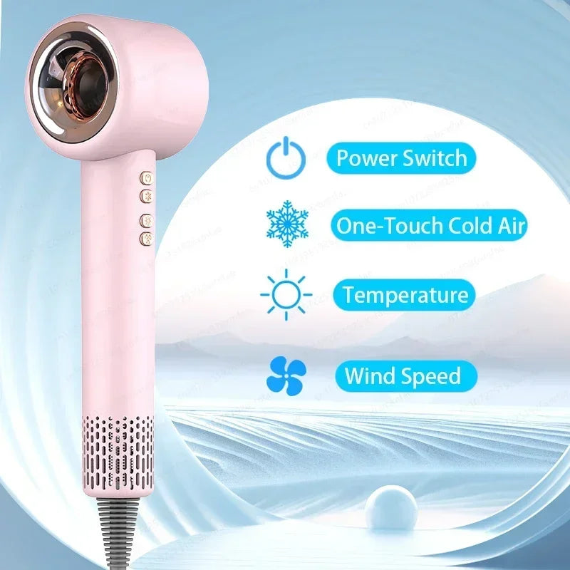 Negative Ionic Leafless Hair Dryer (Gift for Mother/Girlfriend)d