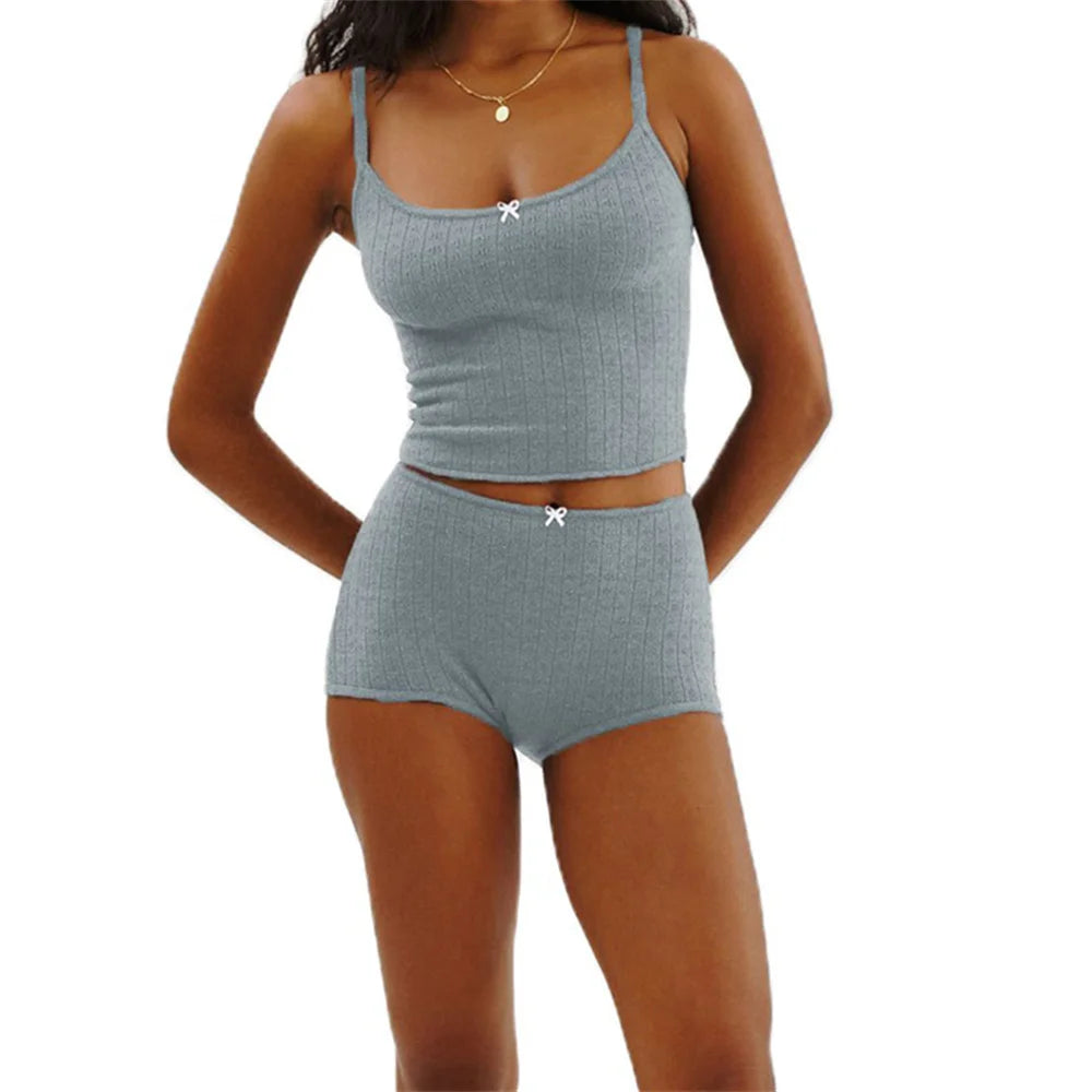 Cami & Shorts Set - Women's Loungewear