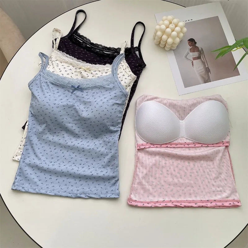 Summer Crop Top - Bow Backless Cami, Y2k Streetwear