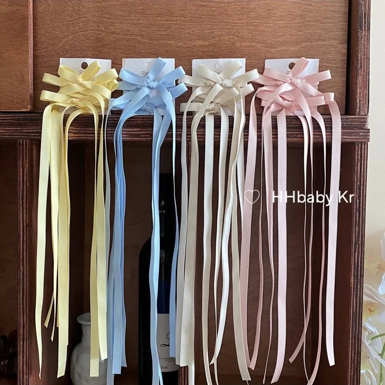 Cloth Ribbon Hair Clip Clamp