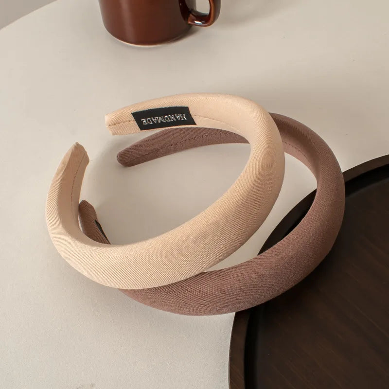 Wide-brimmed Fabric Autumn/winter Hairband Women Wild Go Out Korea