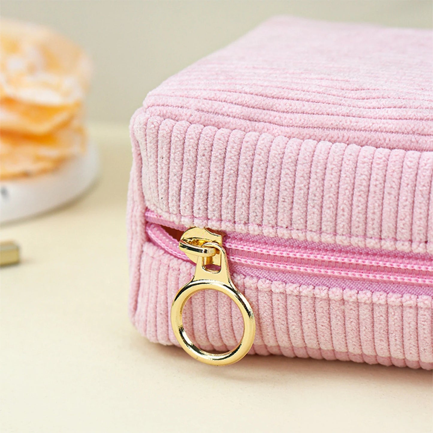 Portable Small Multi-layer Cosmetic Bag Travel