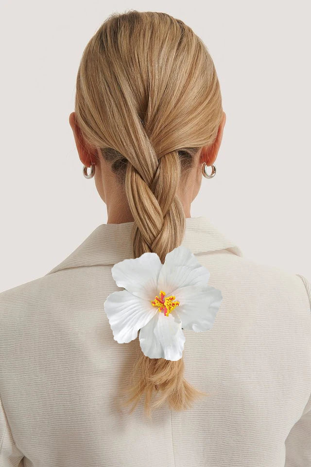 Hawaiian Flower Hair Clip