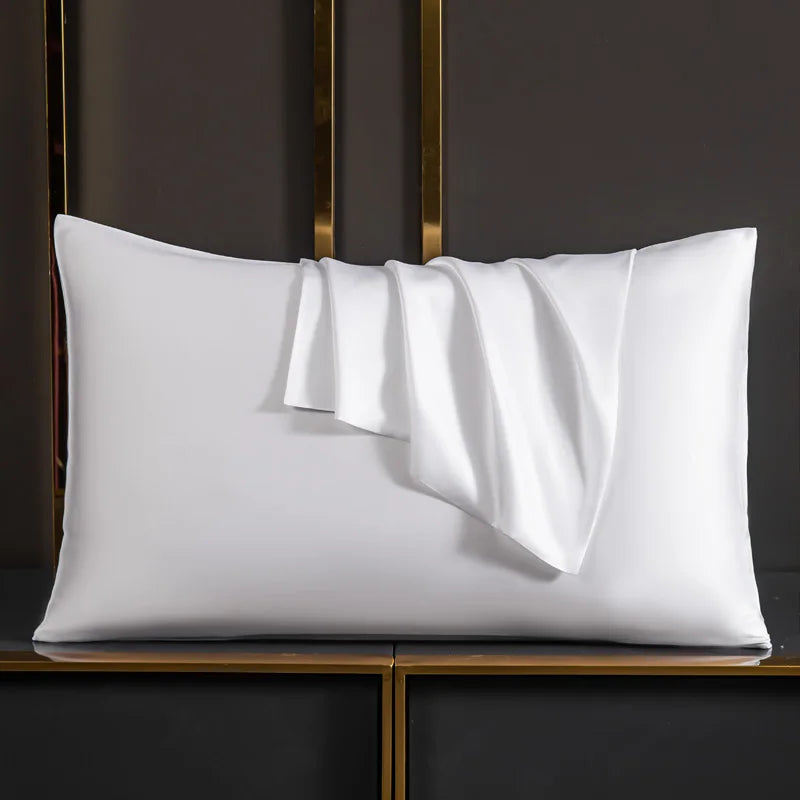 Mulberry Silk Pillowcase Solid Color Natural Silk Pillow Cover High