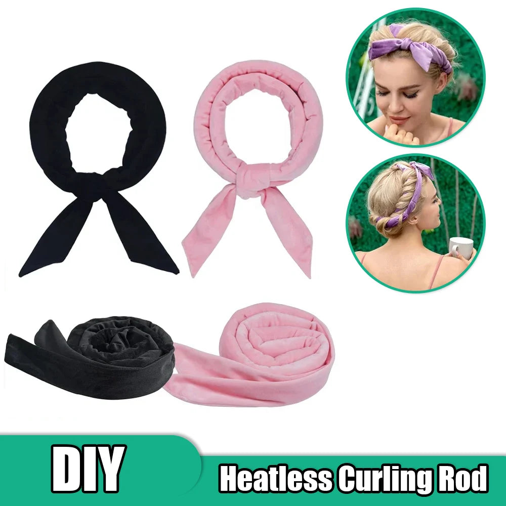 Curler Heatless Curling Rod Headband Wave Formers Sleeping Soft Curl