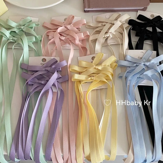 Cloth Ribbon Hair Clip Clamp