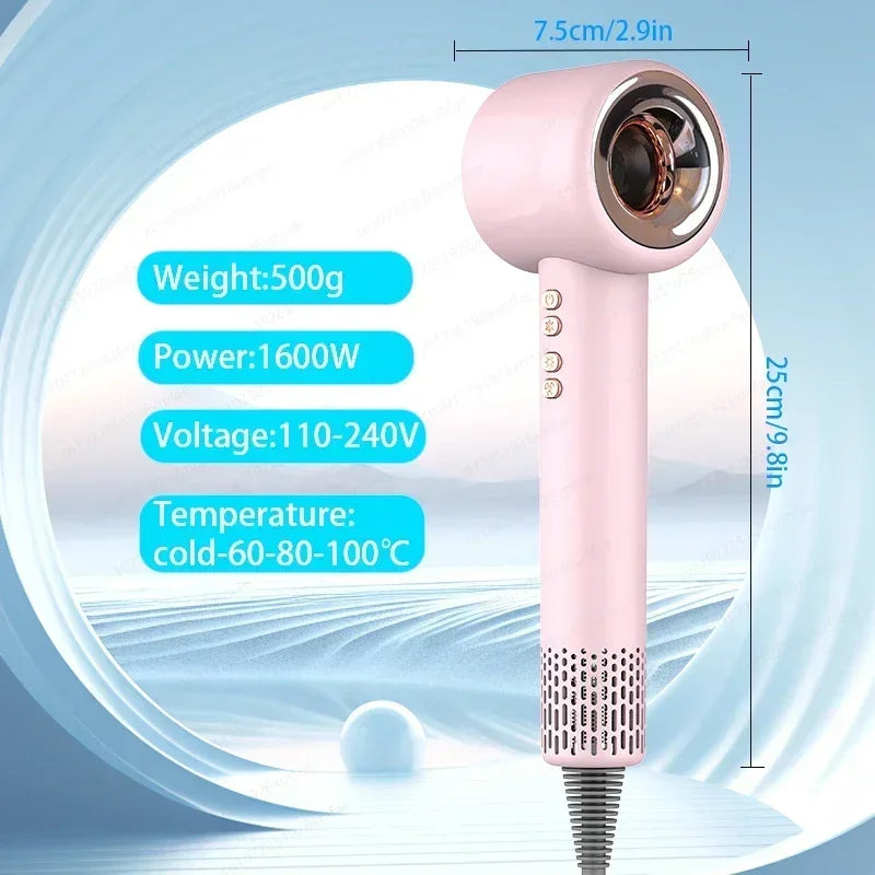 Negative Ionic Leafless Hair Dryer (Gift for Mother/Girlfriend)d
