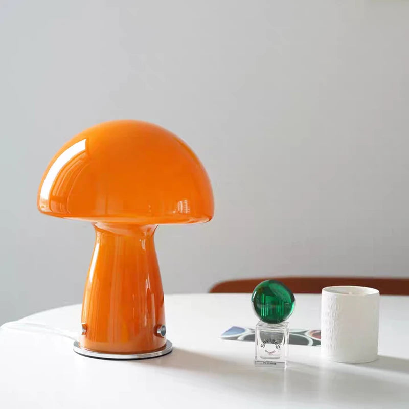 Italian Designer Cute Mushroom Decorative Table Lamp girl Desk