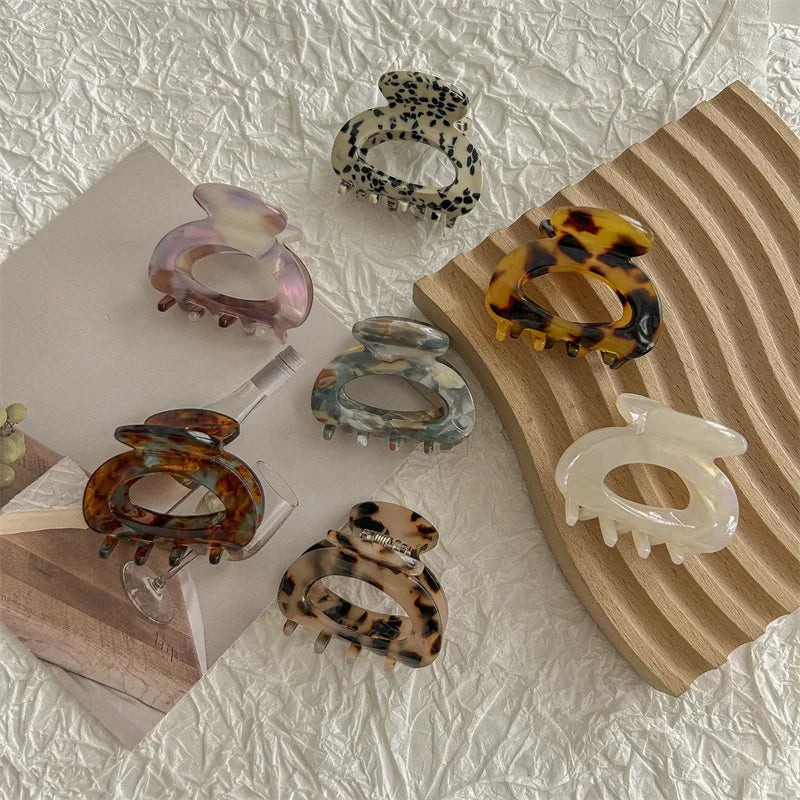 Hair Claw Small Acetate Hair Clips