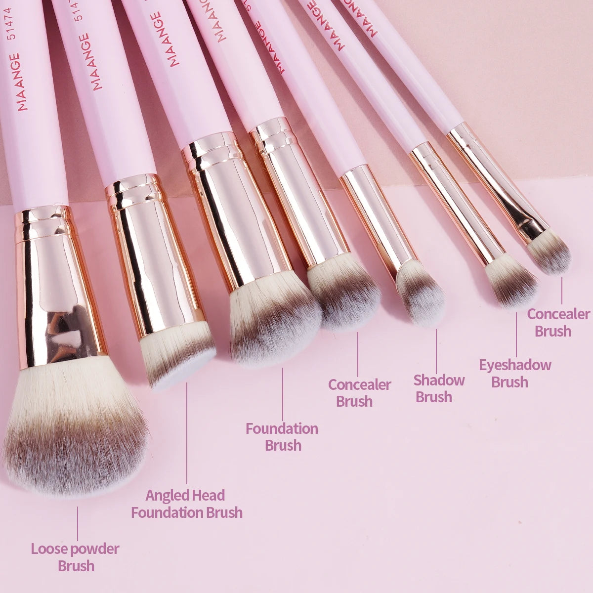 MAANGE 7PCS Makeup Brush