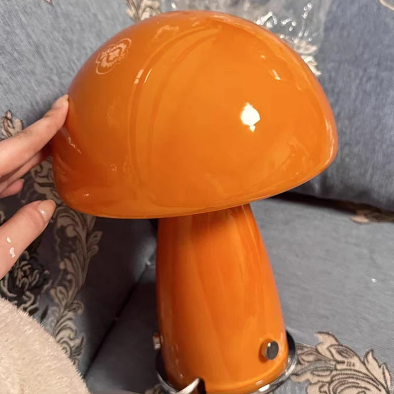 Italian Designer Cute Mushroom Decorative Table Lamp girl Desk