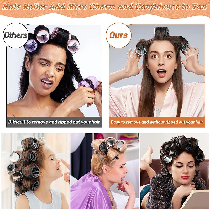 Hair Rollers No Heat Hair Curlers Heatless