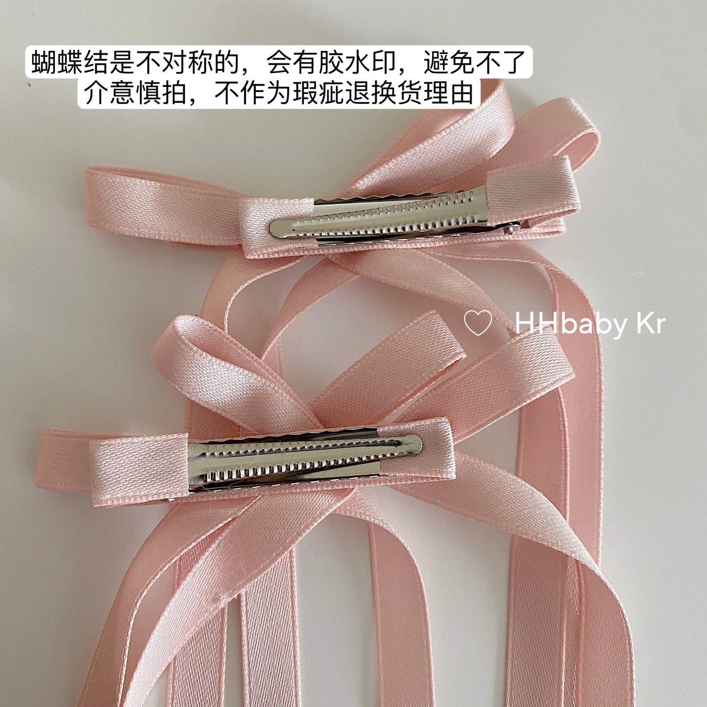 Cloth Ribbon Hair Clip Clamp